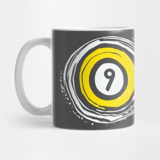 BlackHole 9 Ball Mug